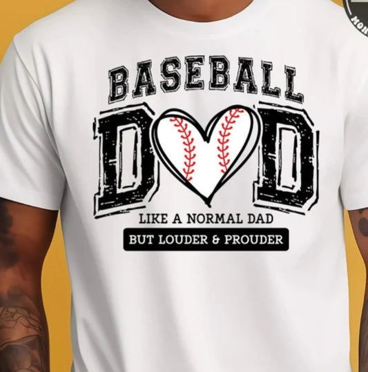 Baseball Dad Tshirt